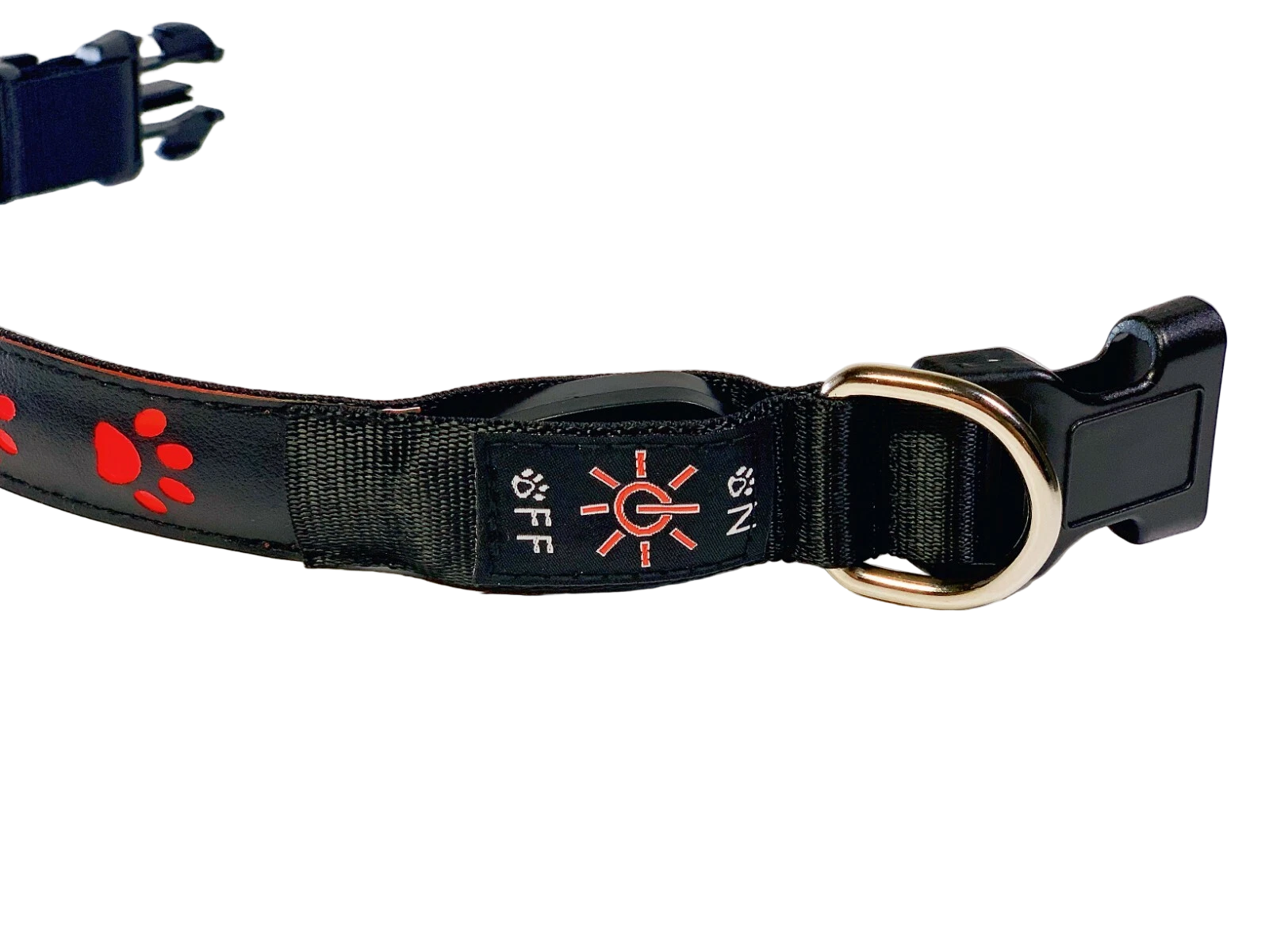 Paw Print Glow Collar