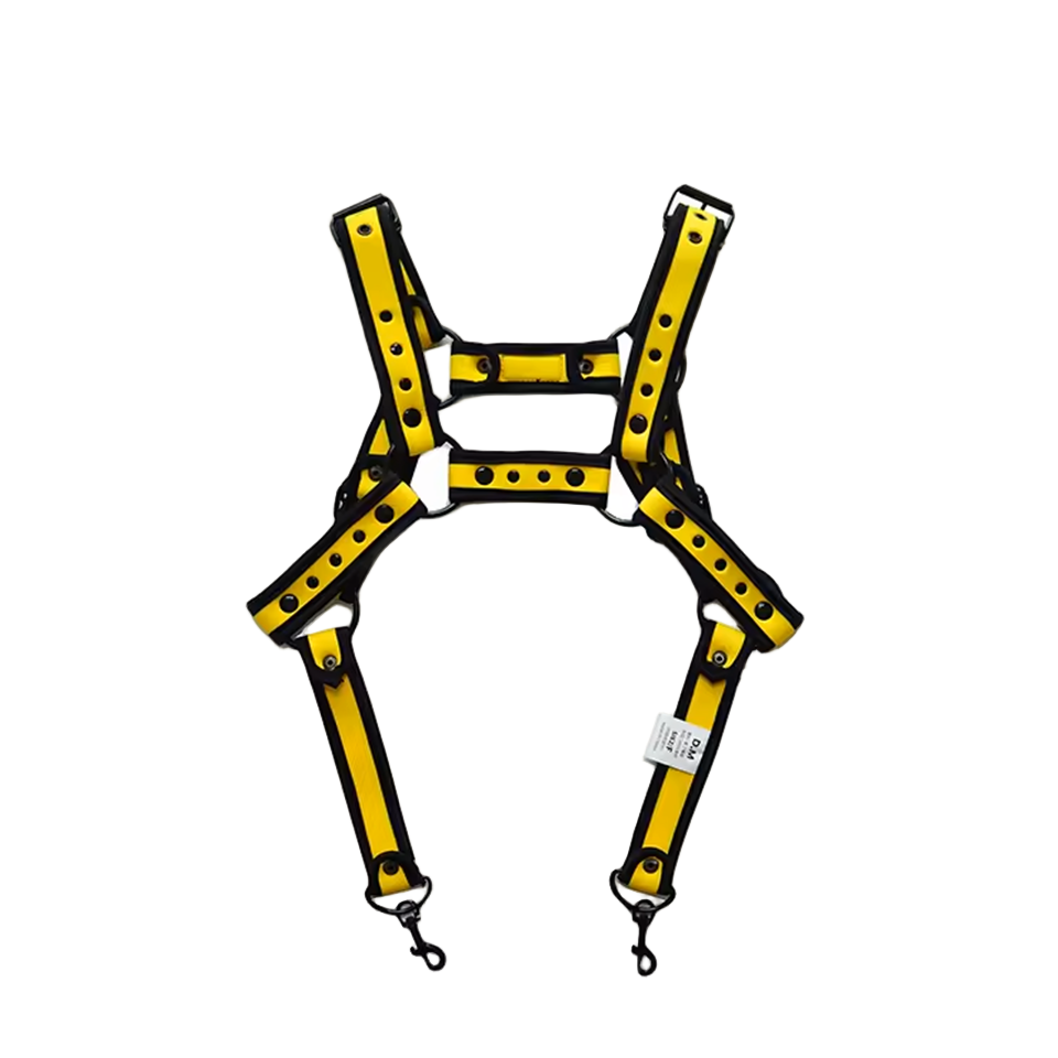 Dog & Master Body Harness Yellow
