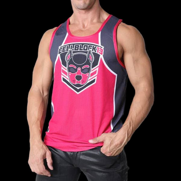 Cell Block 13 Spitfire Tank Top Pink