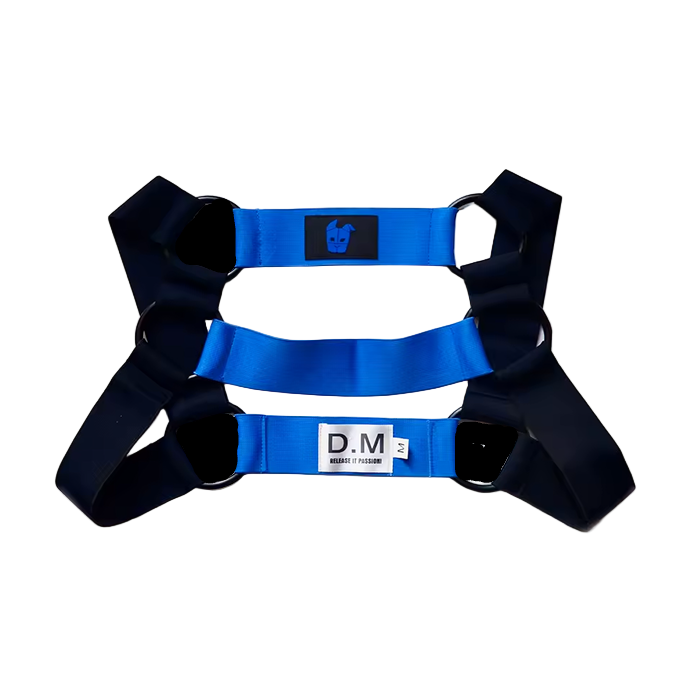 Dog & Master Cross Harness Blue