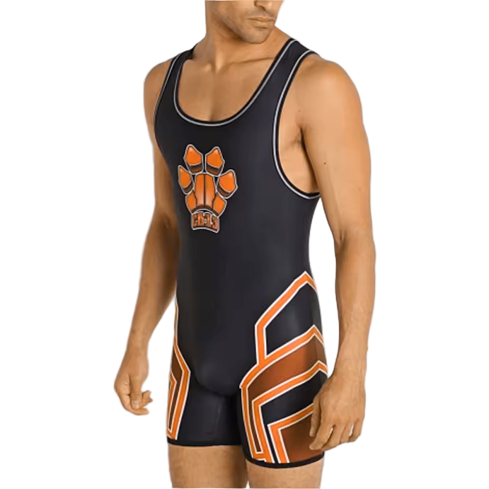 CellBlock 13 Paw Singlet Back/Orange