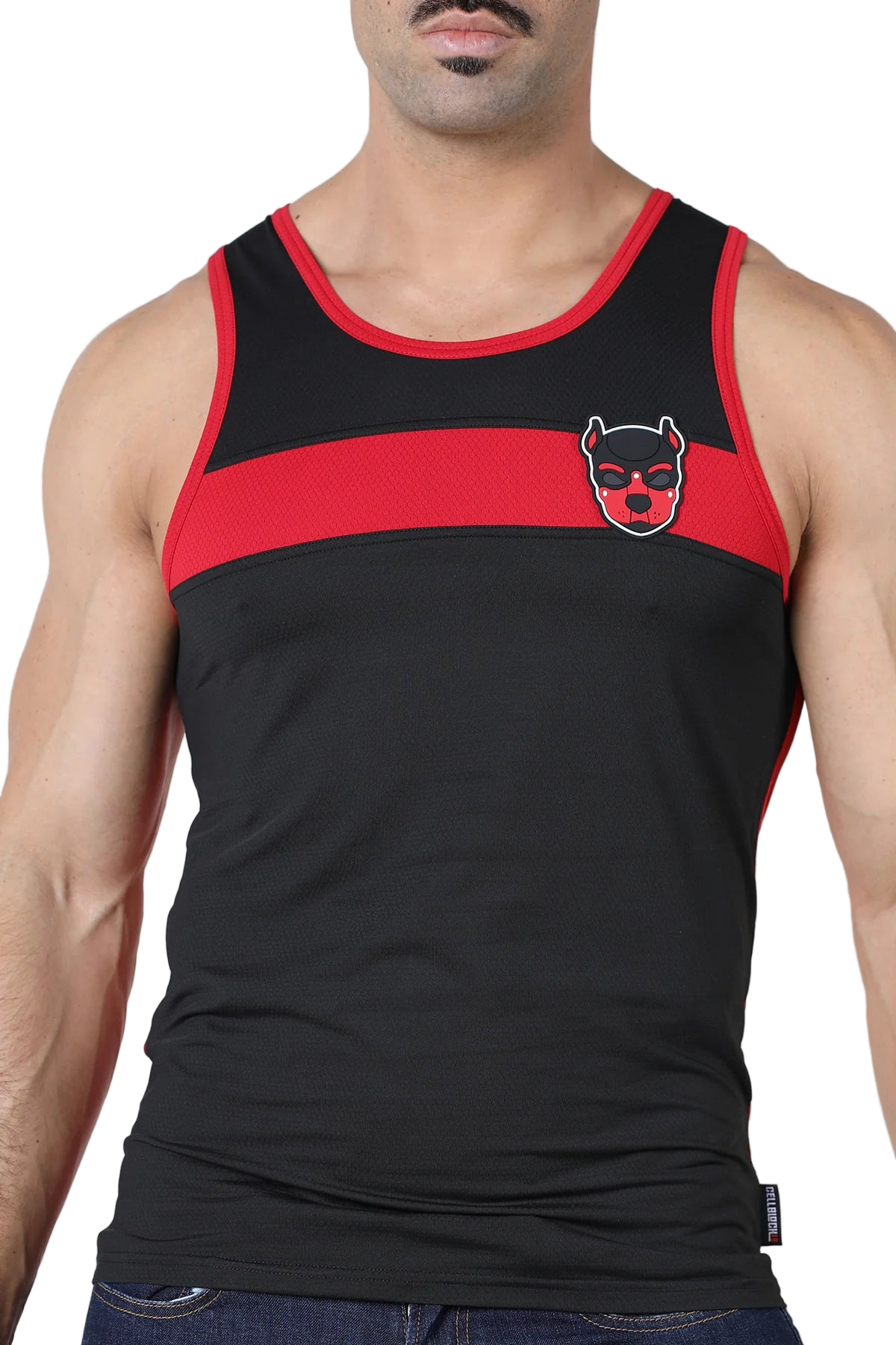 Cell Block 13 Atlas Tank Top Red
