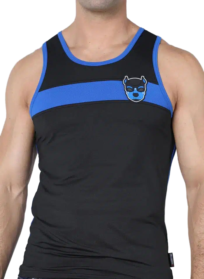 Cell Block 13 Atlas Tank Top Blue