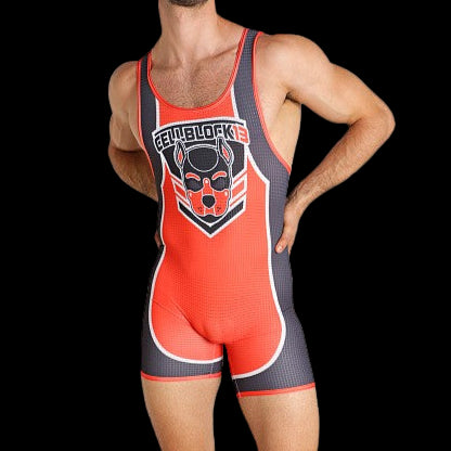 Cell Block 13 Spitfire Singlet Red